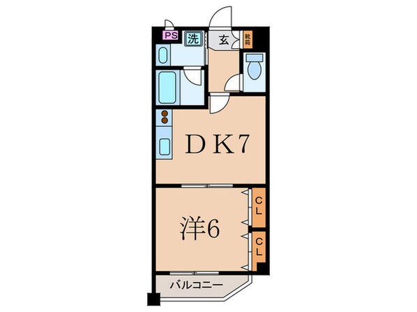 グランドメゾン中町の物件間取画像